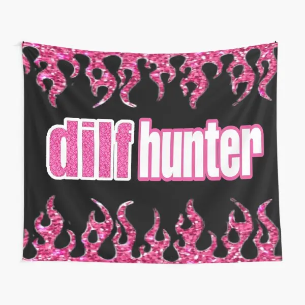 

Dilf Hunter Tapestry Art Wall Bedspread Beautiful Printed Hanging Colored Towel Yoga Bedroom Home Living Decor Room Decoration