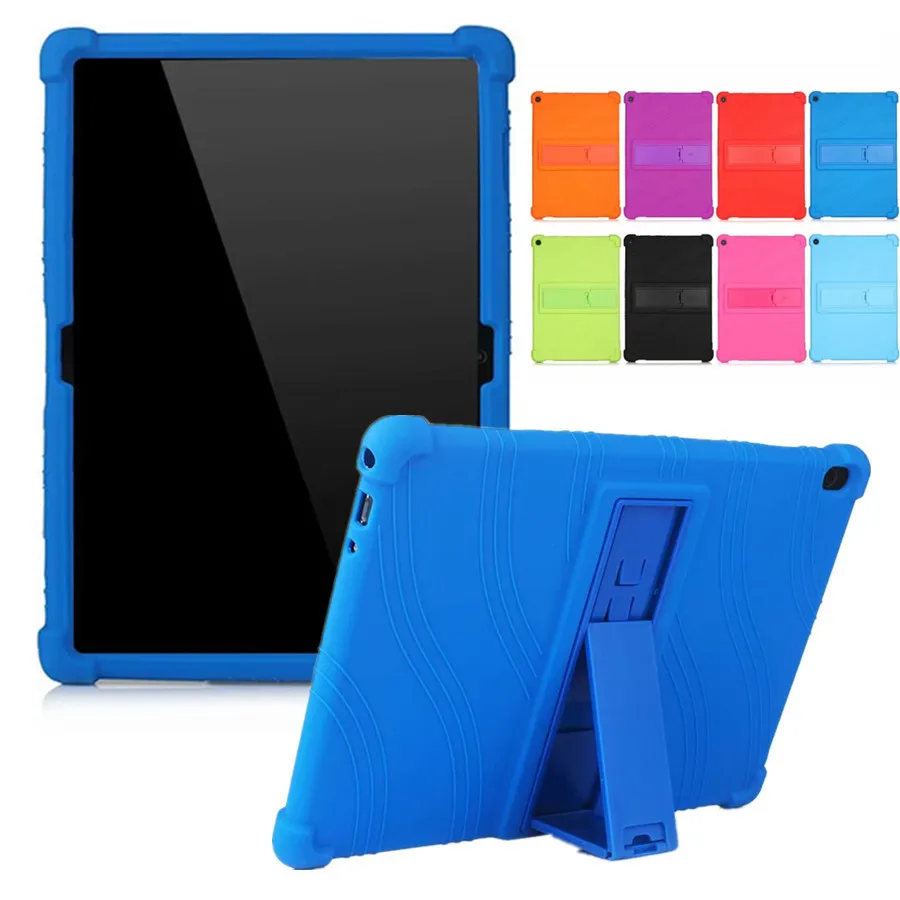 Защита от падения. Силиконовый защитный чехол для планшета Lenovo Tab - Цена: 
