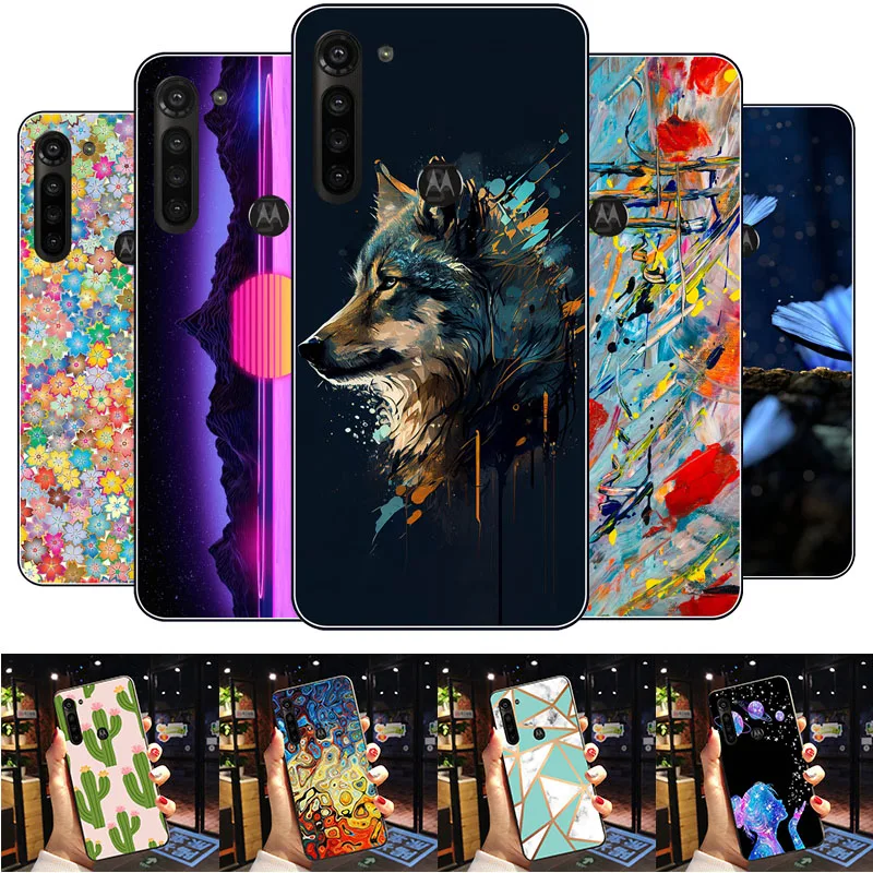 Чехол для телефона Motorola One Fusion XT2073-2 6 5 дюйма силиконовый защитный чехол Plus + Coque