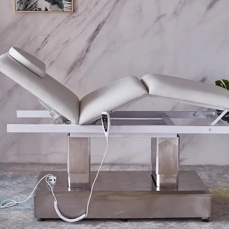 Профессиональные массажные столы для косметолога растягивающий Гидравлический