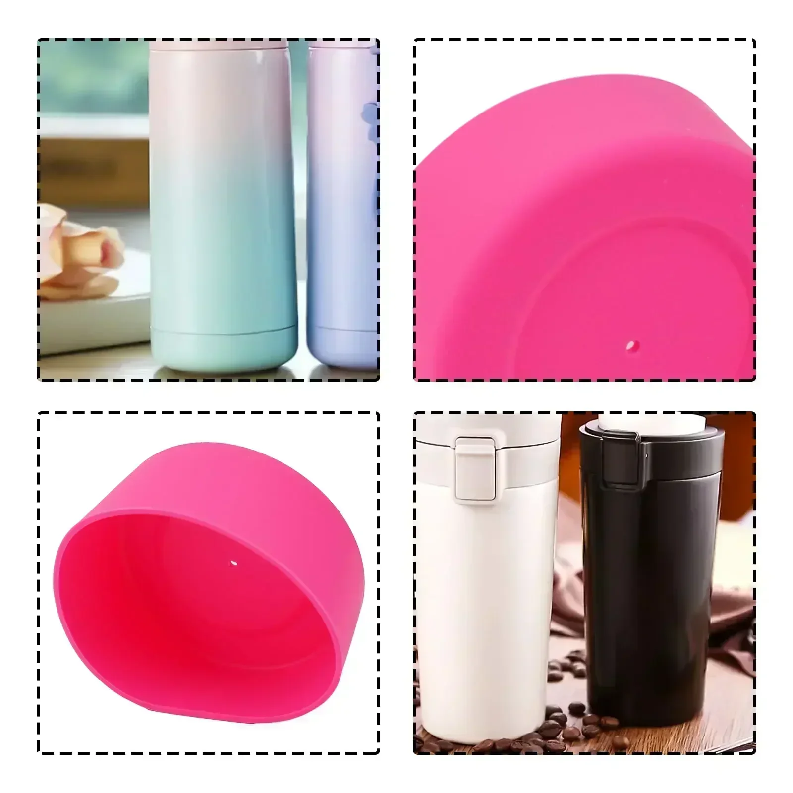 Силиконовая основа для чашки 7 5/9 см защитный чехол резиновая нижняя накладка 32-40