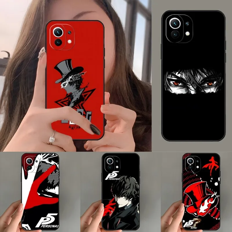 

Persona 5 Take Your Heart Phone Case For Xiaomi Redmi K40 K30 K20 10 X 9 8 7 6 A C T S Pro Plus Extreme K50 Gaming Go Soft Cover