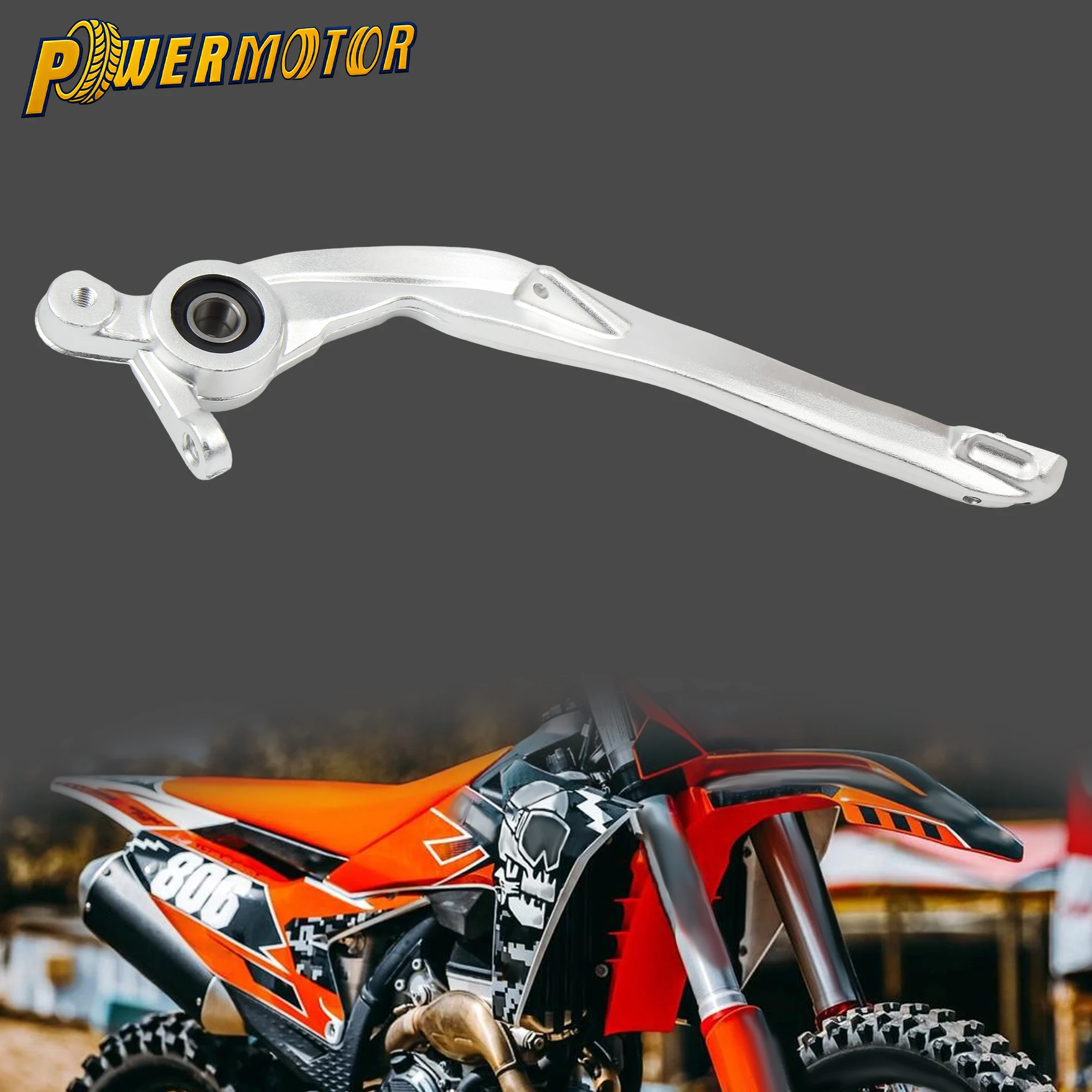 Фото Рычаг заднего тормоза для мотокросса KTM SXF XCF EXCF, Husqvarna FC TC FE TE, GASGAS ECF EXF MC, педаль ножного тормоза для мотоциклов для бездорожья №1