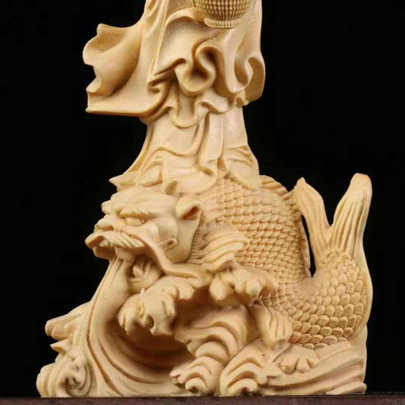 Деревянная статуэтка Гуань Инь Aoyu Guanyin