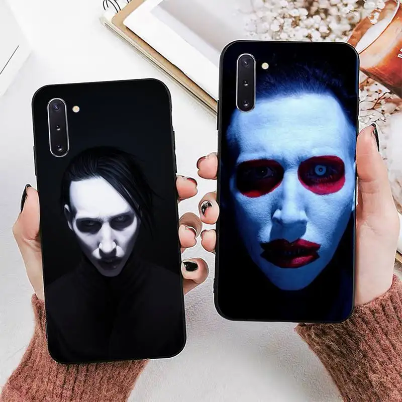 

Marilyn Manson Phone Case for Samsung A51 A30s A52 A71 A12 for Huawei Honor 10i for OPPO vivo Y11 cover