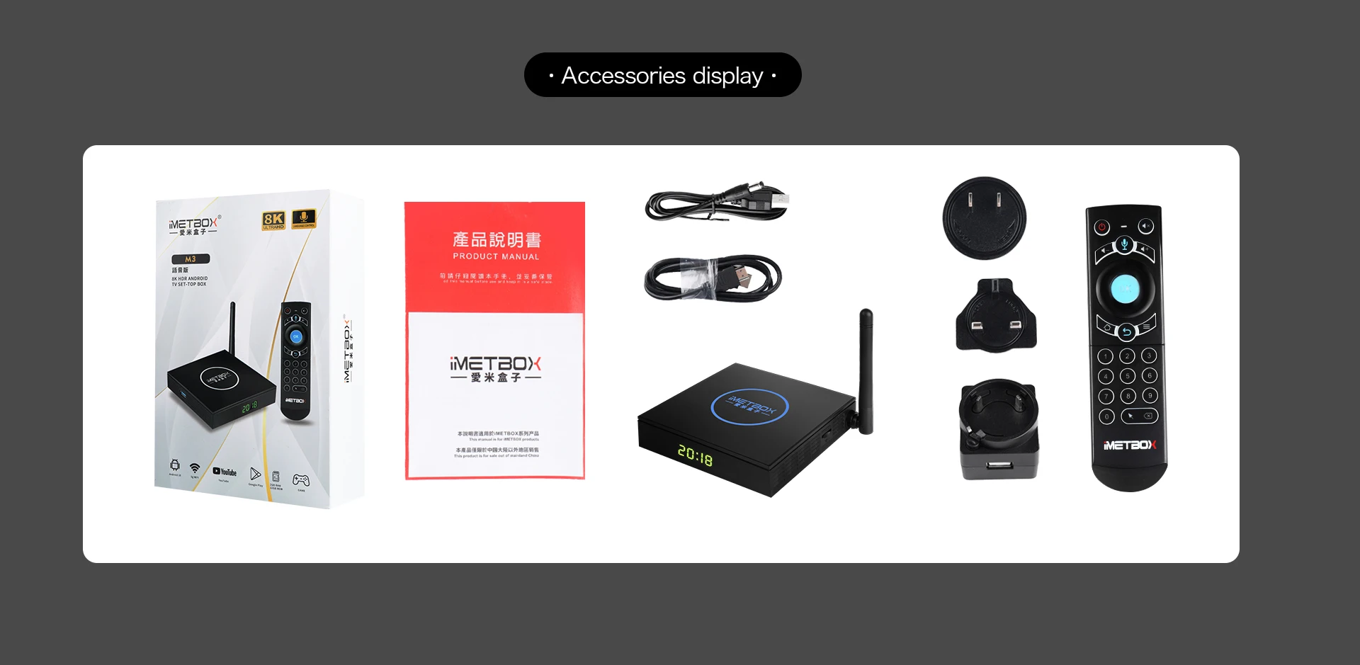 [Подлинная] ТВ-приставка iMETBOX M3 4G 32 ГБ с управлением vioce wifi 6 8k HD Smart TV Box Горячая в