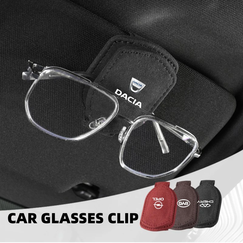 

Car Eyeglass Holder Sun Visor Glasses Storage Clip For Cadillac Escalade CTS ATS SRX BLS XLR XTS STS XT4 CT4 XT5 CT5 XT6 CT6