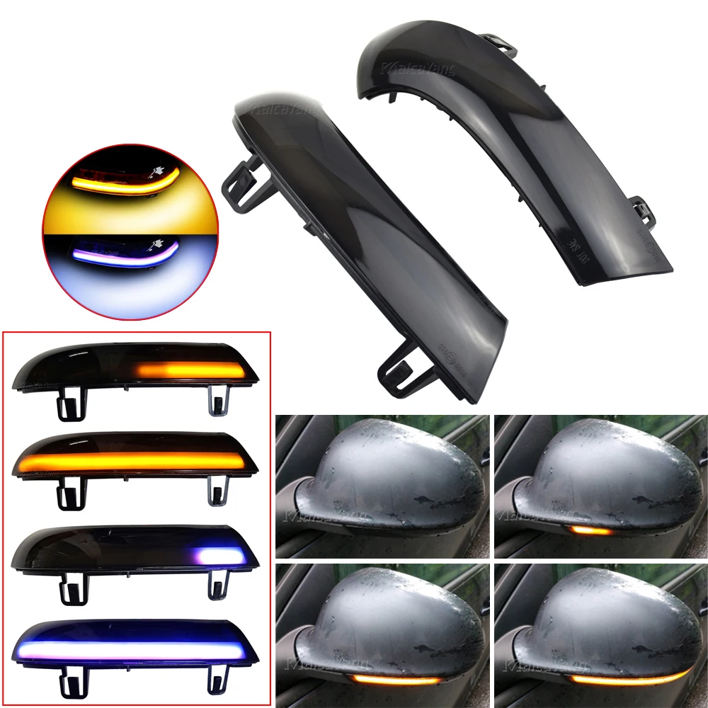 

Rearview Mirror Indicator Blinker Repeater Dynamic LED Turn Signal Lights For Volkswagen VW GOLF 5 Jetta MK5 Passat B6 B5.5 EOS