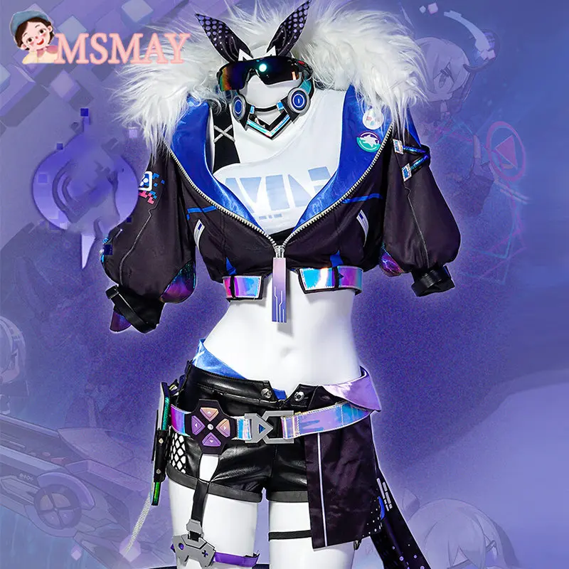 

Костюм для косплея серебряного волка из игры «хонкай»