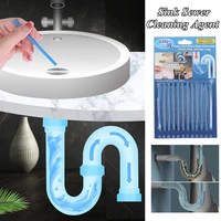 12pcset cleaing sticks drain cleaner sewer cleaning rod home cleaning essential tools kitchen sink filt household cleaning