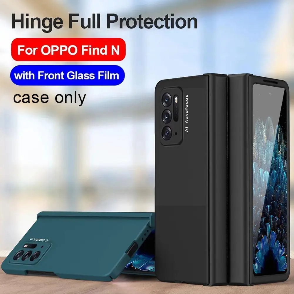 

For Find N Hinge Full Ultra Thin With Front Screen Glass Film Hard Cover For Find N 5g Q0n8