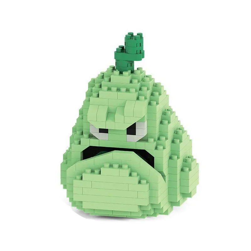 Блоки с растениями против зомби мультяшный мини-строительный блок Peashooter SunFlower