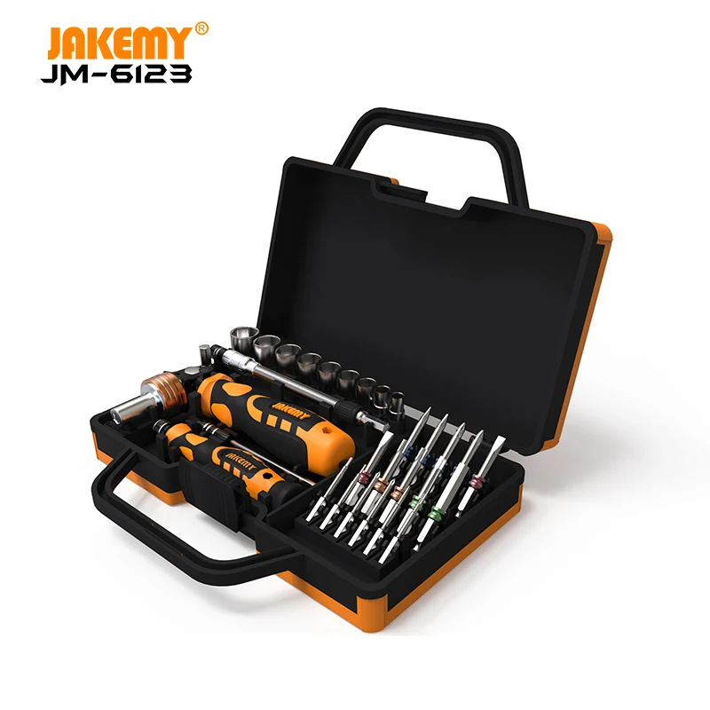 

JM-6123 31 in 1 High Quality Professional Versatile Screwdrivers Set Precision Telecom Screwdriver Tool Set for Phone Laptop