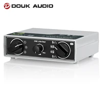 douk audio mini microphone headset speaker switcher box selector analog audio jack splitter for headphones