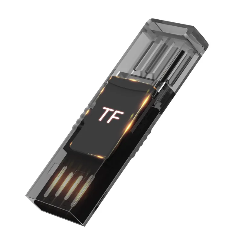 

Кардридер FONKEN с USB 2,0, Type C на Micro SD, TF, OTG
