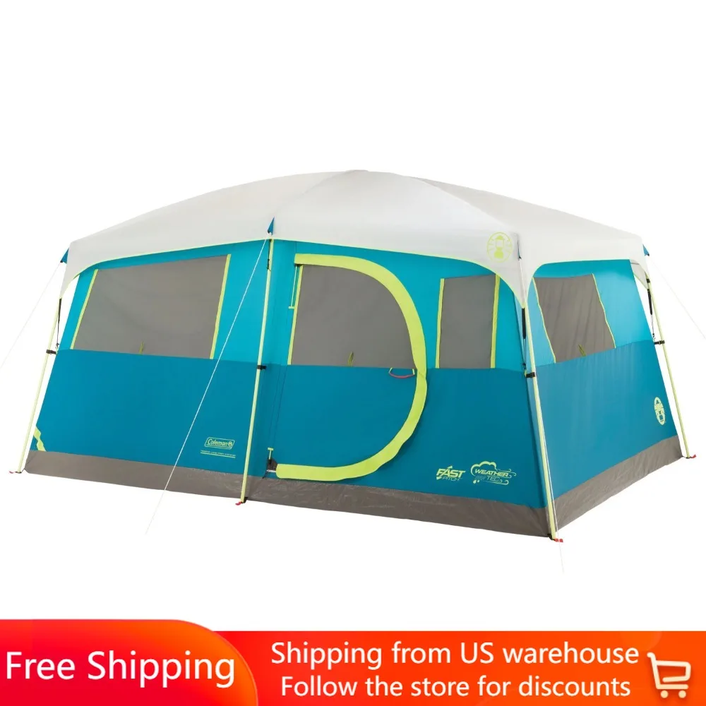 

Carp Camping Tents Waterproof Outdoor Awnings Safely Store Clothes and Gear in the Built-in Closet Without Taking U Tarp Poles
