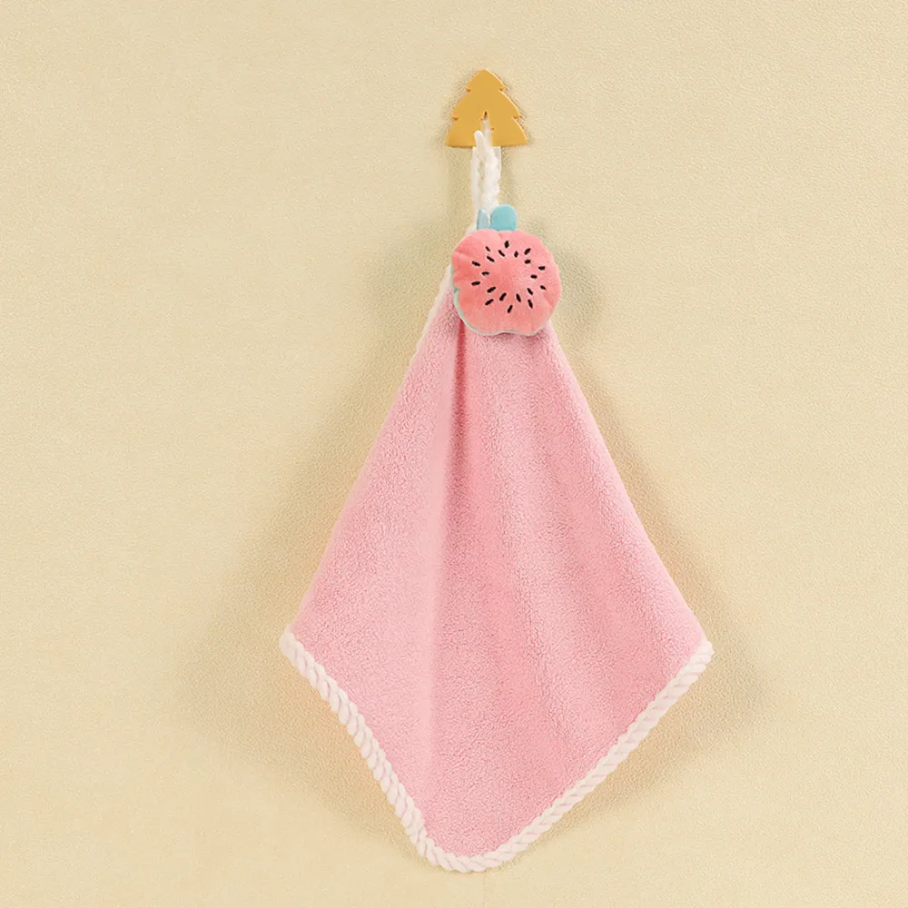 

Cute Baby Hand Towel Microfiber Hand Towels Super Thick Children's Cartoon Animal Absorbent Towels Kids Daily Bathroom Towels