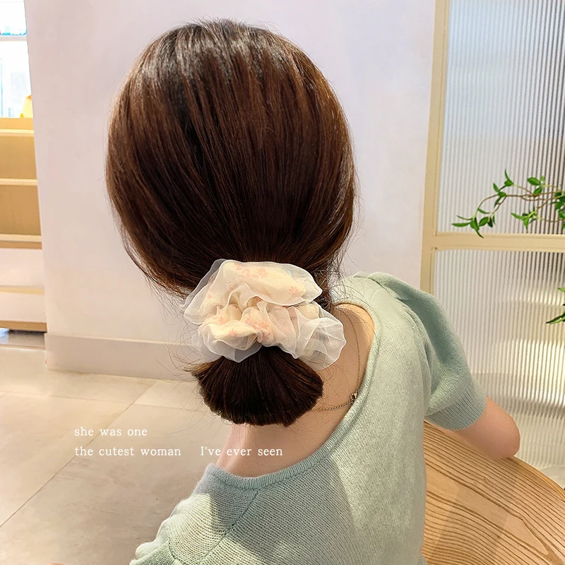 Рисунок 3 - Двойная многослойная сетчатая резинка для волос