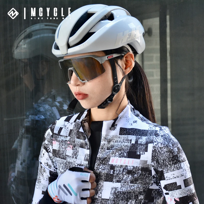 Фото Зимняя Теплая Флисовая спортивная одежда Mcycle, велосипедная одежда, флисовые куртки для велоспорта, теплые мужские велосипедные Джерси с длинным рукавом №3