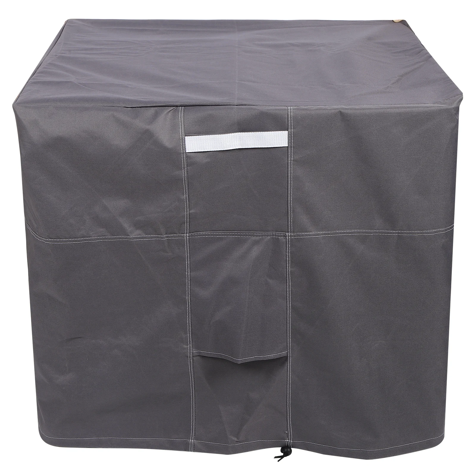 

Чехол для внешнего блока кондиционера, водонепроницаемый чехол для кондиционера, серый защитный чехол для основного блока, оксфордская сумка