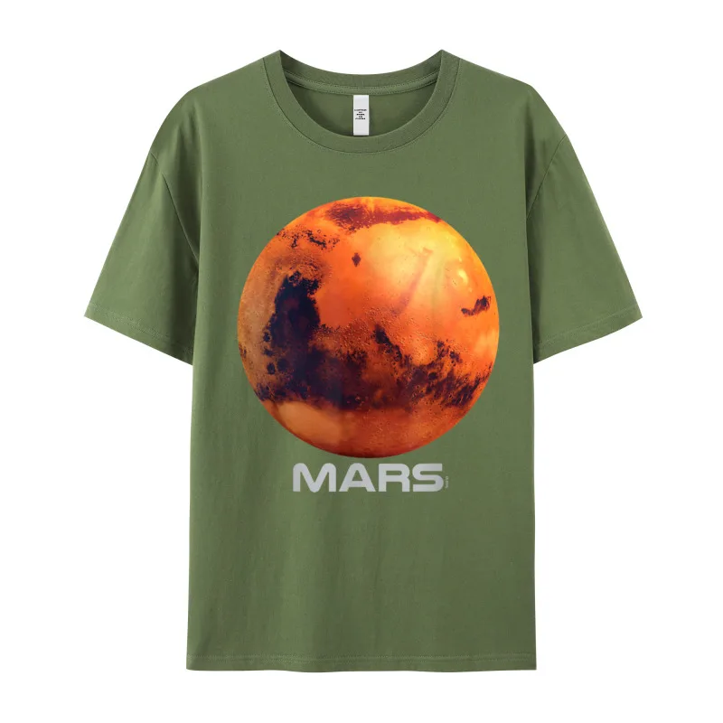 Футболка Mars с солнечной системой планеты, Забавные футболки с коротким рукавом и круглым вырезом из высококачественного хлопка, обычные футболки, день папы для влюбленных (art.: 3920c9e4d6964) - 3920c9e4d6964