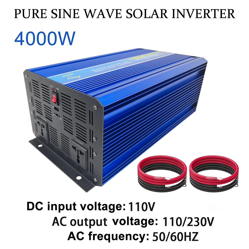 

4000W Surge Power 8000W 110VDC Off Grid Inverter,Pure Sine Wave Inverter with Single Phase for Solar Power or Wind Power System