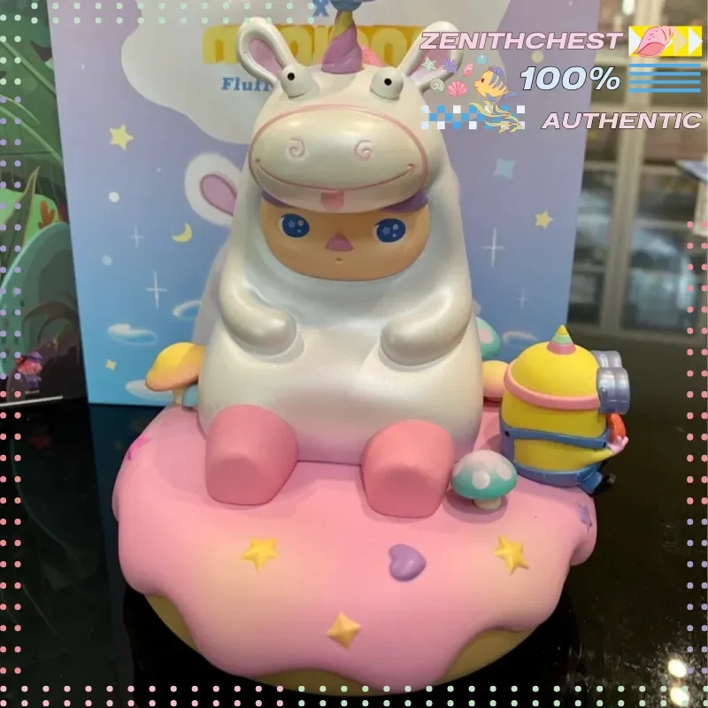 Фото POPMART PUCKY Minions: Коллекционная подвесная фигурка-единорог с изысканной резьбой, потрясающим визуальным дизайном и стильным оформлением. №2