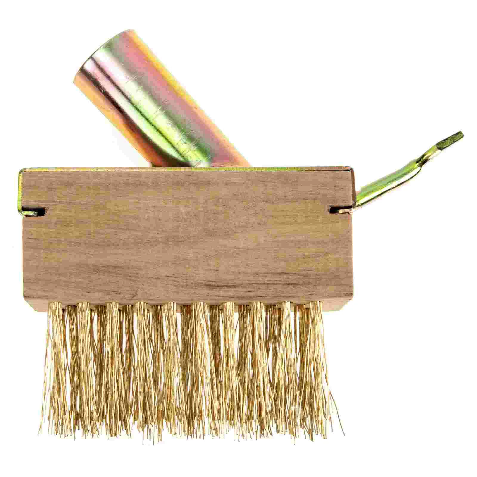 

Инструмент для удаления сорняков с щеткой, приспособление для чистки Моха, проволоки для сада, чистящее средство для чистки палубы, стальны...