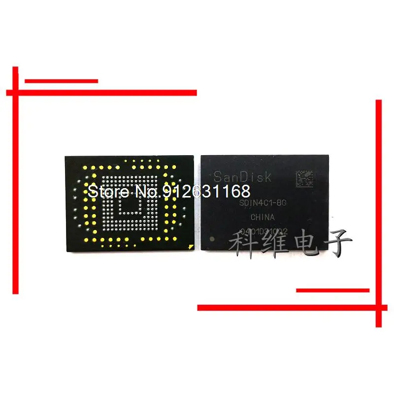 

SDIN4C1-8G 169 emmc 8G IC