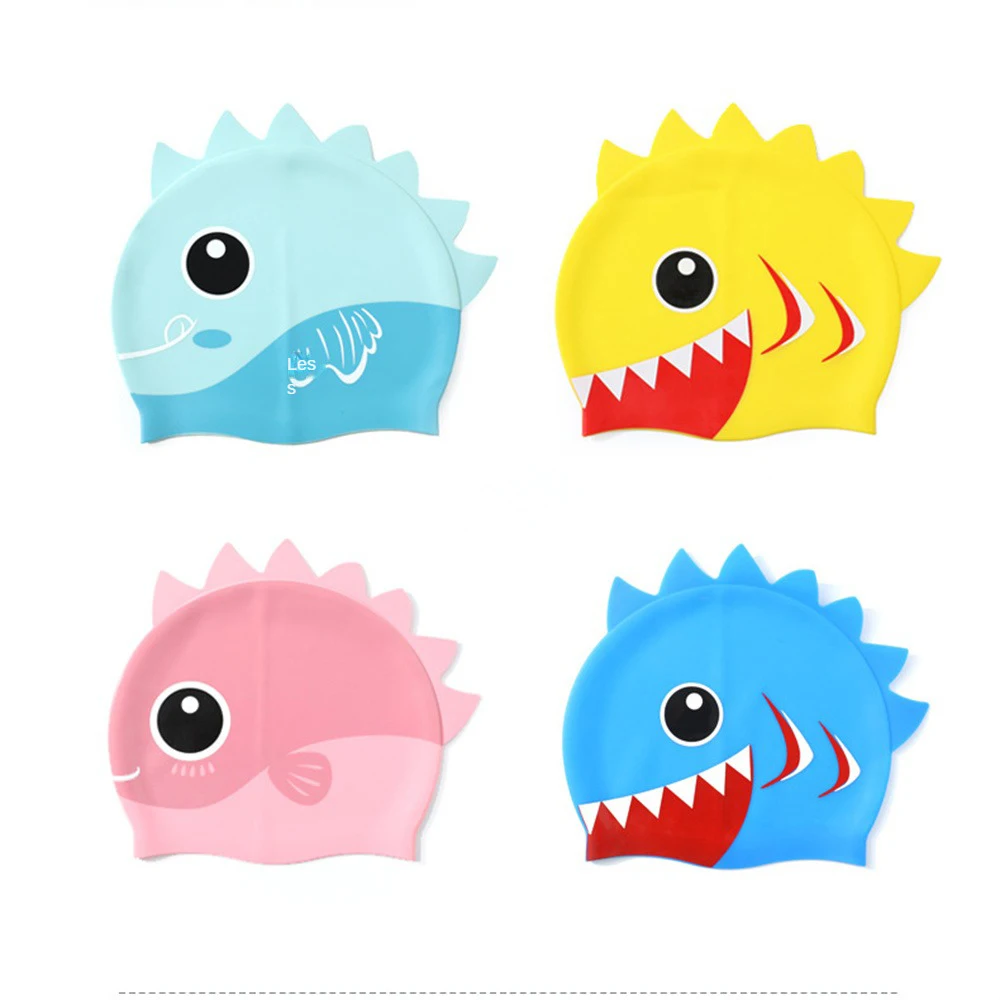 Suitable For Children Childrens Sportswear And Accessories No Odor Childrens Diving Cap Non-slip Design Waterproof Cartoon