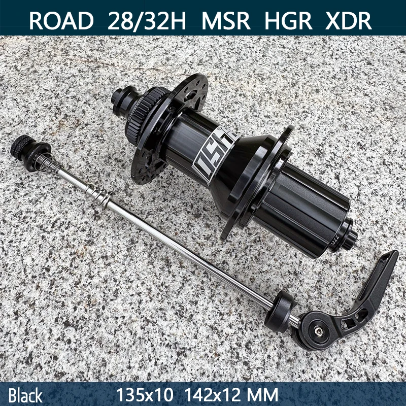 Фото Новый задний дорожный/путевой HGR XDR MSR Koozer 450, 5x135 мм, 12x142, сквозной 8-12 с, 28/32 отверстия, детали для электронного велосипеда, центральный замок, велосипедные ступицы с J-изгибом №1