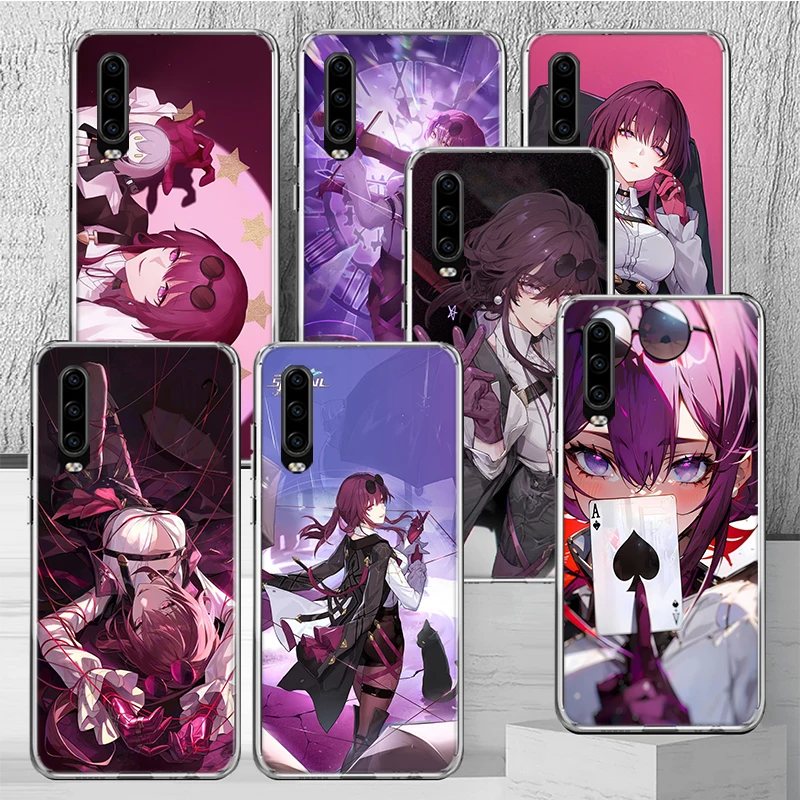 Чехол для телефона Honkai Star Rail Kafka Huawei P30 P40 P20 P10 Lite Mate 20 10 Pro Y5 Y6 Y7 Y9 P Smart Z 2019 Coque Funda