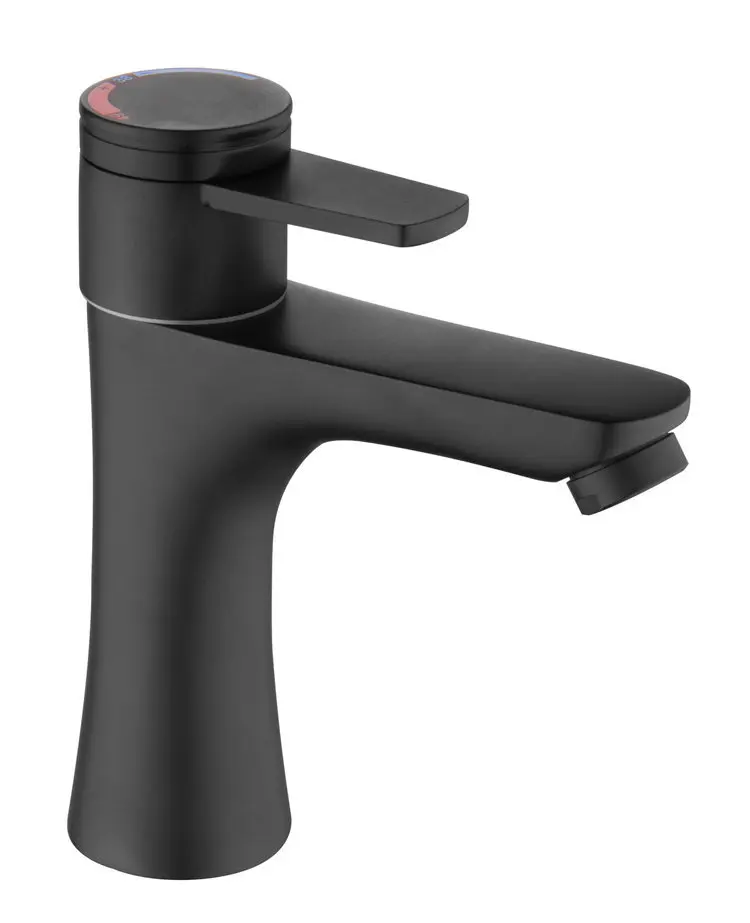 

Полностью медный Термостатический смеситель для горячей и холодной воды для ванной комнаты, Матовый Золотой смеситель над умывальником, ум...