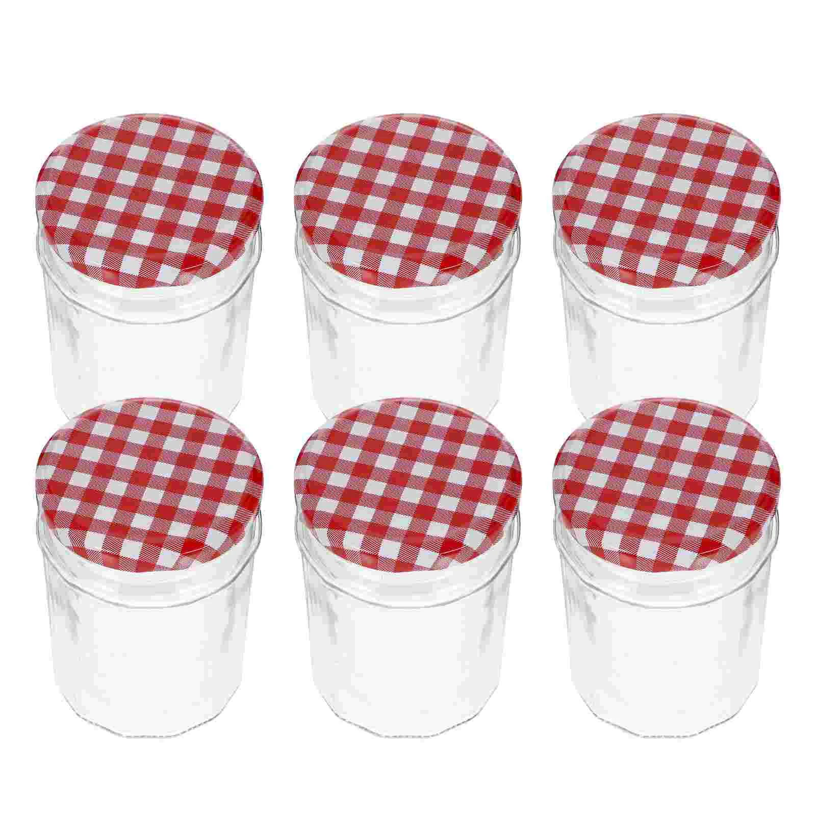 

Jars Jar Mason Storage Candy Container Honey Canisters Airtight Clear Cans Mouth Wide Bottle Kitchen Flour Jam Sealed Snack