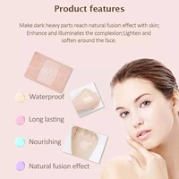 korea cosmetics 3 color concealer palette professional makeup conceal cream for face eye contour dark circles corrector g7h6