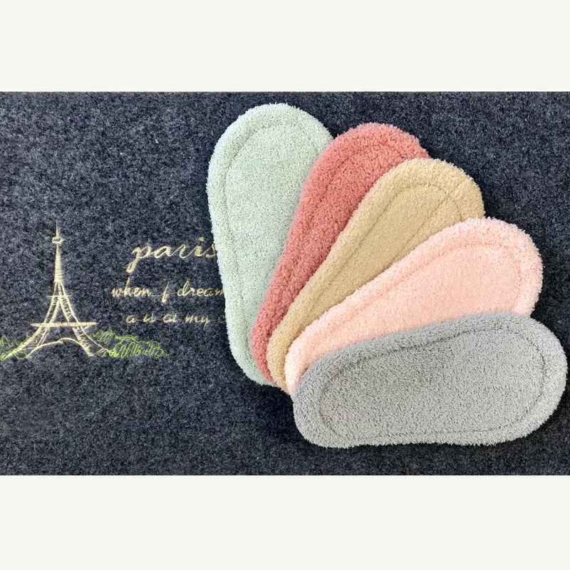 

1 pair Replacement Sole for Slipper Shoes Washable Microfiber Dust Mop Slippers Lazy Quick Cleaning