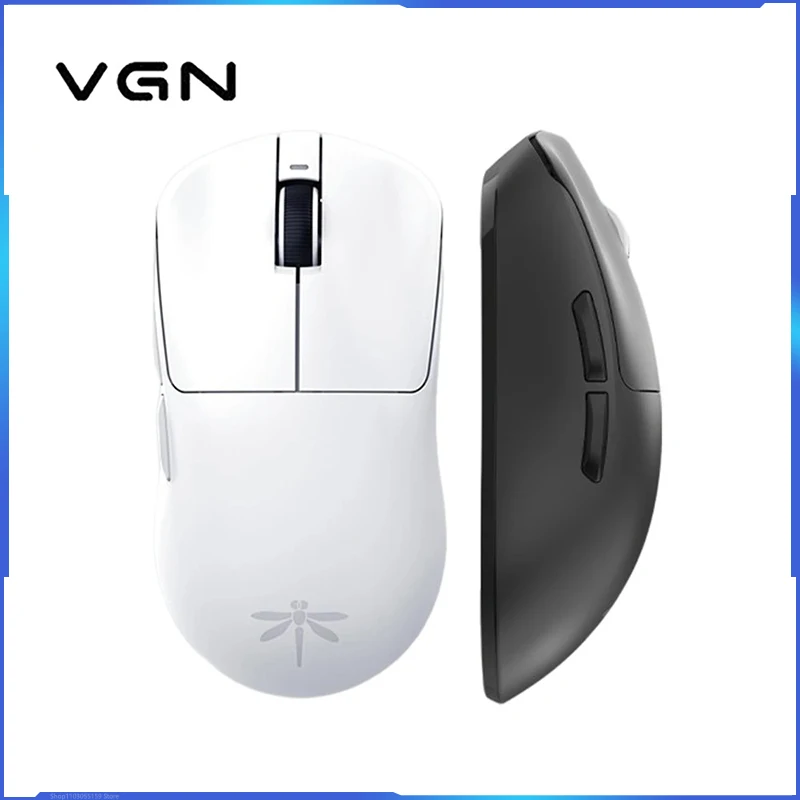 

Беспроводная мышь Vgn Dragonfly F1, 2,4 ГГц, проводная, Двухрежимная, легкая, высокопроизводительная, перезаряжаемая, с низкой задержкой, игровая мышь в подарок