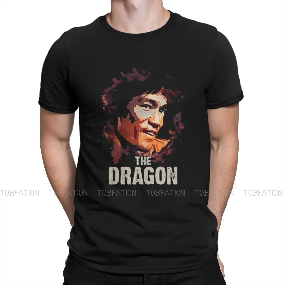 

The Dragon Graphic TShirt Bruce Lee Martial Artist Creative Streetwear Comfortable T Shirt Men Short Sleeve Unique Gift Idea