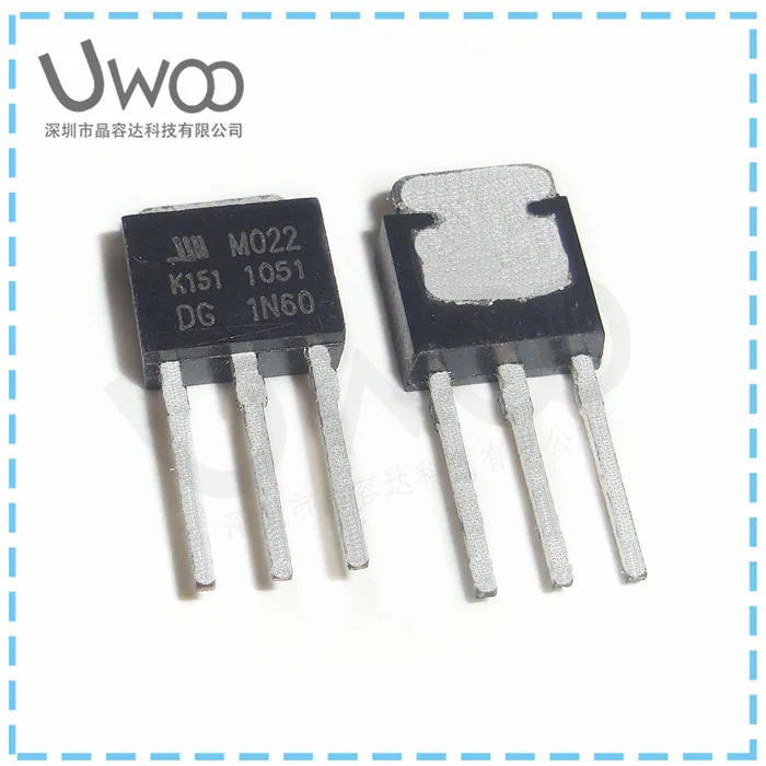 100% оригинальный новый DG1N60 1N60 1A 600V TO251 DG2N60 2N60 2A 600V TO220F