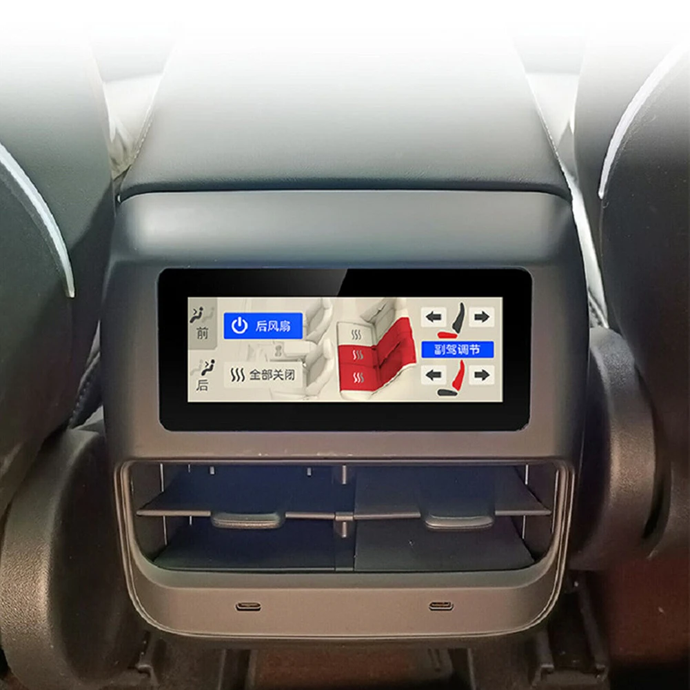 

Car Accessories Rear Control Display High-definition Screen Original Car Rear Air Conditioner For Tesla Model 3 Y 2020-2023