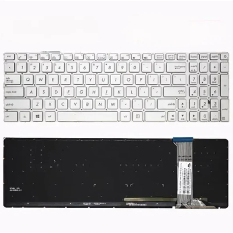 Новая клавиатура для ноутбука с подсветкой Asus zx50v fx-plus g551jx g551vw n552v ZX 50xj zx50jx gl552j gl552v