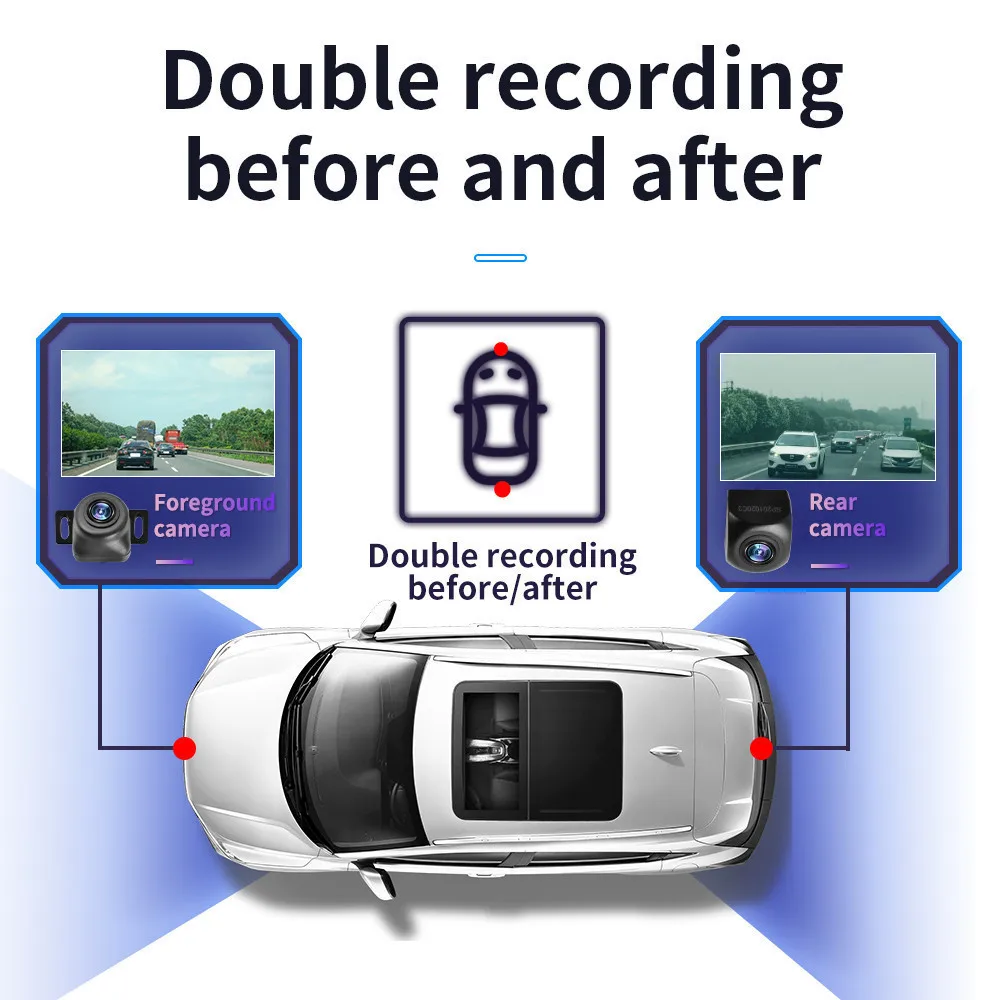 Автомобильный видеорегистратор мультимедийная система на Android 10 с 9 &quotэкраном