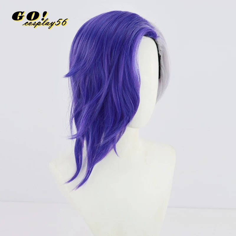 Парик унисекс из синтетических волос 45 см |