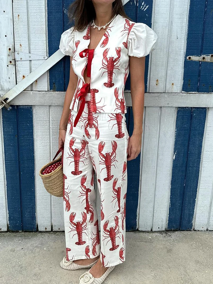 Женские комплекты из 2 предметов рубашка с баской и короткими