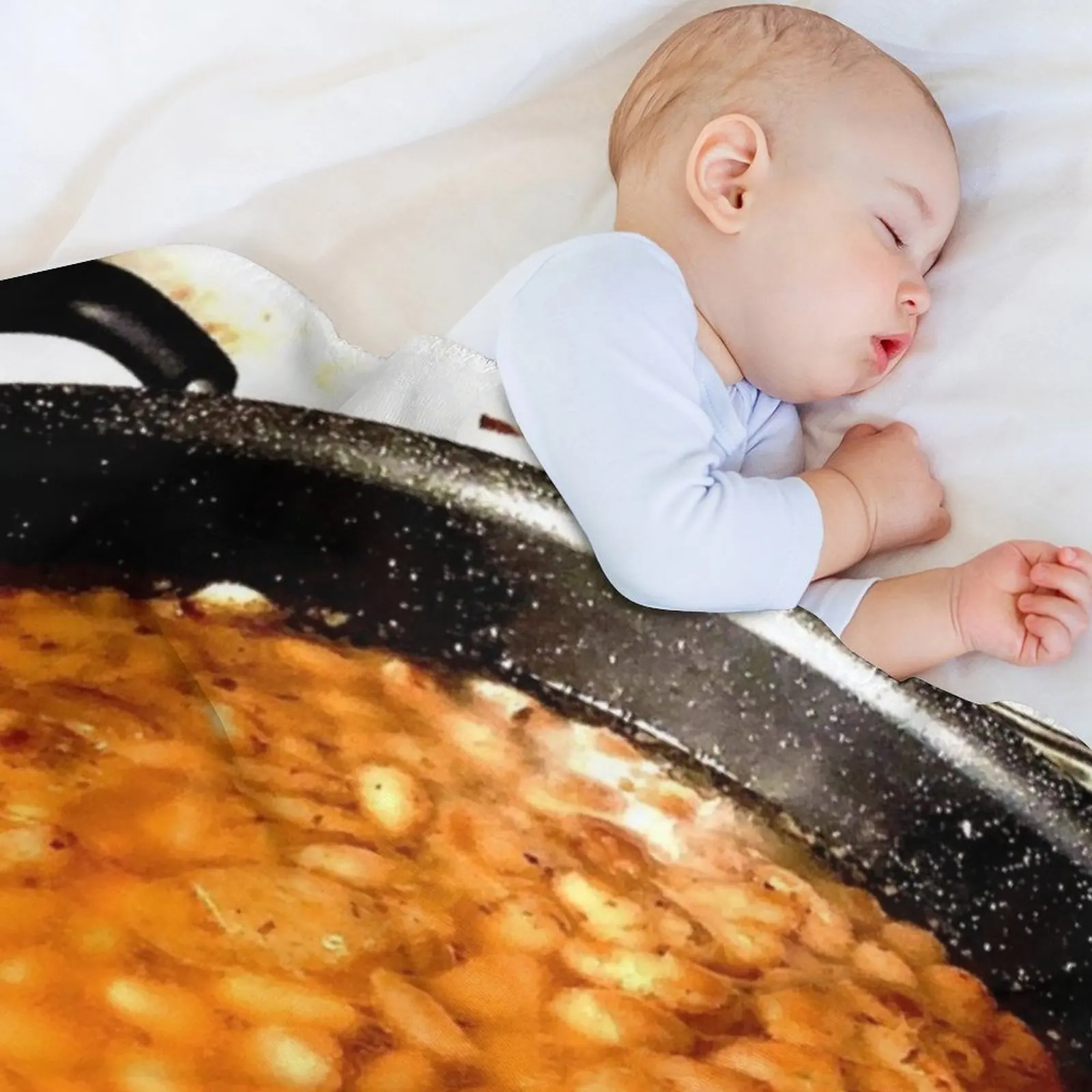 Фото Плед PINTO BEANS FRIJOLES, устойчивый к выцветанию, прочный плед №3
