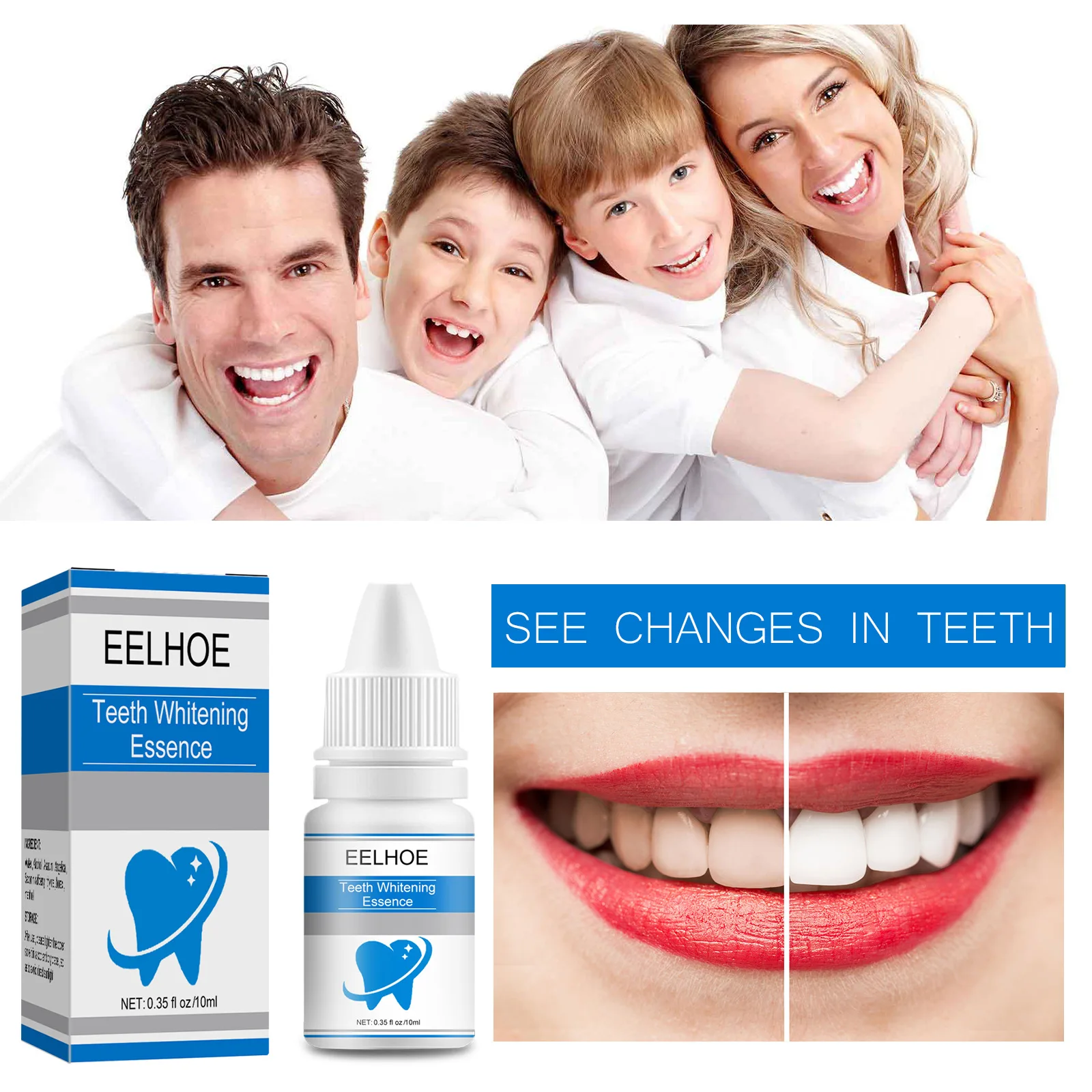 

Tooth Brightening Serum Tooth Beauty Solution Plaque Clean Improve Yellow Teeth Stain Removal Solution Tooth Stain Tartar