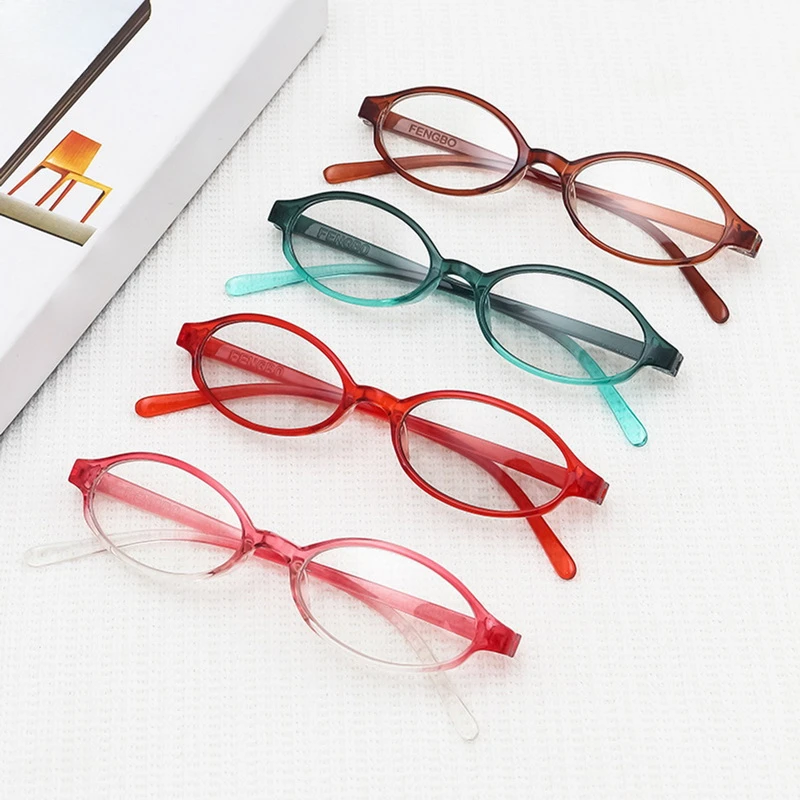 

Y2k Computer Glasses Gradient Color Women Anti-Blue Light Glasses Reading Glasses Transparent Glasses Frame Myopic Glasses Lente