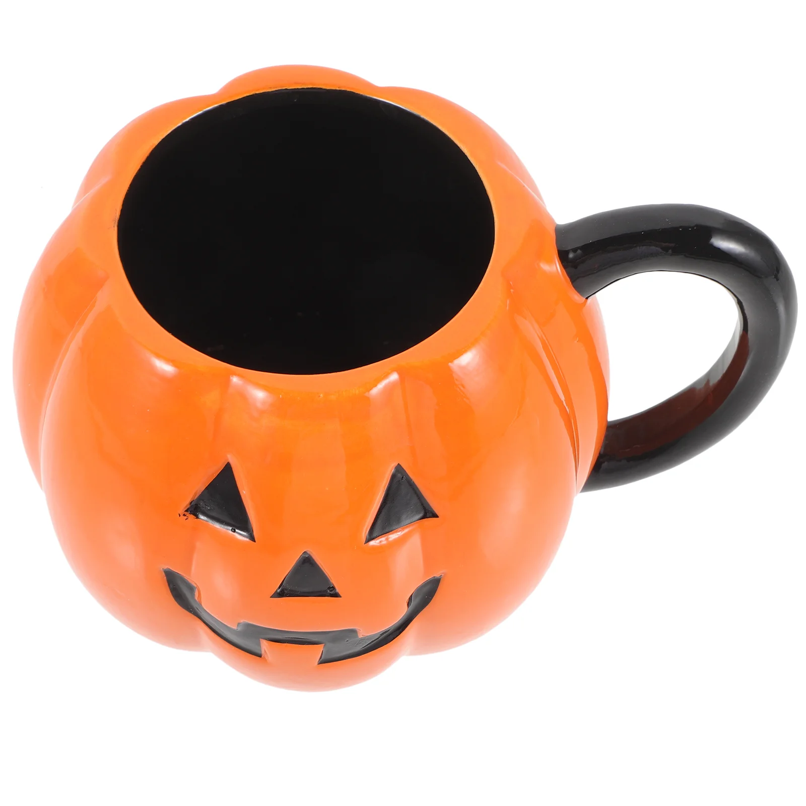 

Pumpkin Water Cup Ceramic Coffee Mugs Milk Cup Breakfast Oatmeal Cup Drinkware Halloween Novelty Gifts