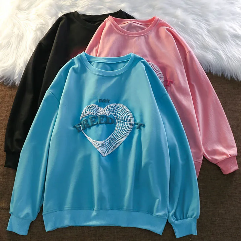 

hoodies women y2k clothes Long Sleeve 3D letter print thin Sweatshirt Harajuku oversized hoodie unisex goth tops Female clothing