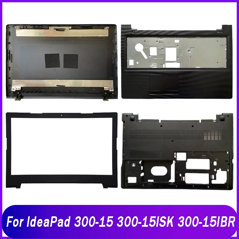 

Новая задняя крышка для ноутбука Lenovo IdeaPad 300-15 300-15ISK 300-15IBR, задняя крышка ЖК-дисплея, передняя панель, Упор для рук, Верхняя Нижняя крышка, черный